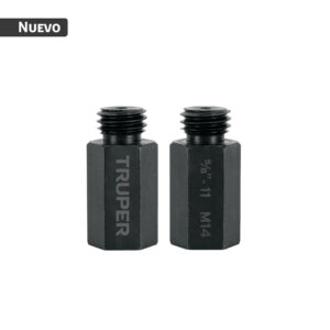 Adaptadores para pulidoras M14 a 5/8', 2 piezas, TRUPER