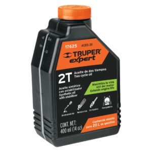 Aceite sintetico para motor de 2 tiempos, 400 ml
