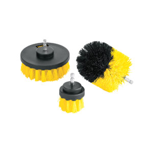 3 cepillos multiusos para taladro
