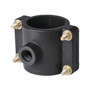 Abrazadera para toma domiciliaria PP 2-1/2' x 1/2', Foset