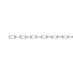 3 metros de cadena galvanizada de 1/8', FIERO