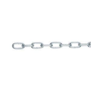 1 metro de cadena galvanizada de 1/4', FIERO