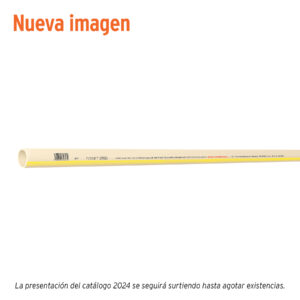 Tubo hidráulico CPVC 3/4"