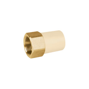 Adaptador hembra 3/4" con ins de latón