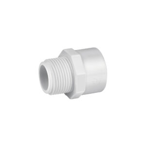 Adaptador macho de PVC de 3/4, FoSet