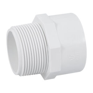 Adaptador macho de PVC de 1-1/2', Foset