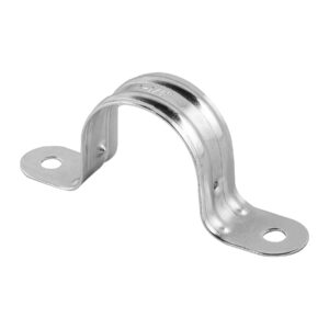 Abrazaderas 1 1/4" tipo omega para tubo, Volteck