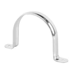 Abrazadera 4" tipo omega para tubo, Volteck