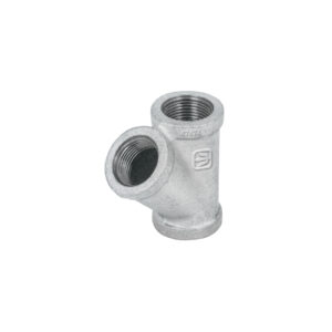 Yee sencilla 3/4" acero galvanizado