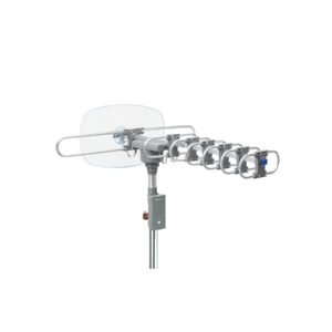 Antena aérea para TV HD, giratoria 360° con control y cable