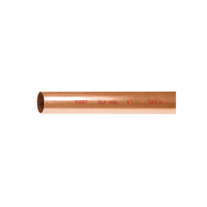Tubo de 1' de cobre tipo 'N', de 3m, 1.4kg, FOSET