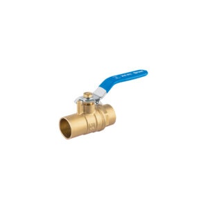 Válvula de esfera de latón, soldable 3/4