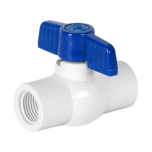 Válvula esfera de PVC 1/2 roscable, FoSet