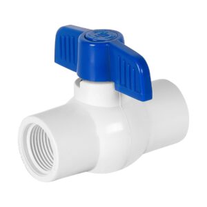Válvula esfera de PVC 3/4 roscable, FoSet