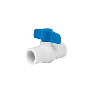 Válvula de esfera de PVC 1/2 para cementar, FoSet