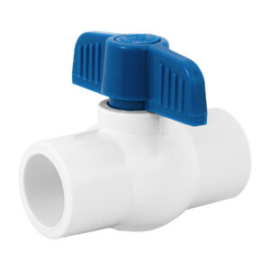Válvula de esfera de PVC 3/4 para cementar, FoSet