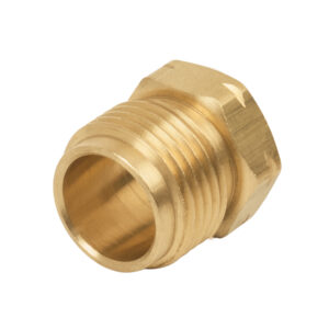 Tuerca izquierda de latón 7/8"