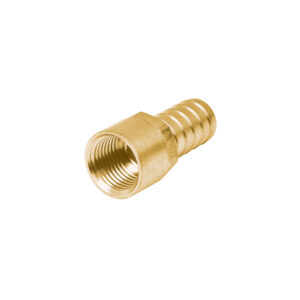 Adaptador de inserción hembra de latón 1/2"