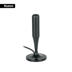Antena de interior para TV HD, base magnética, 24 dB VOLTECK