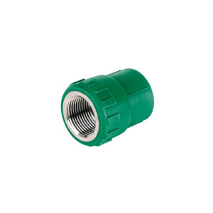 Adaptador PPR 3/4 hembra con inserto metalico, FoSet